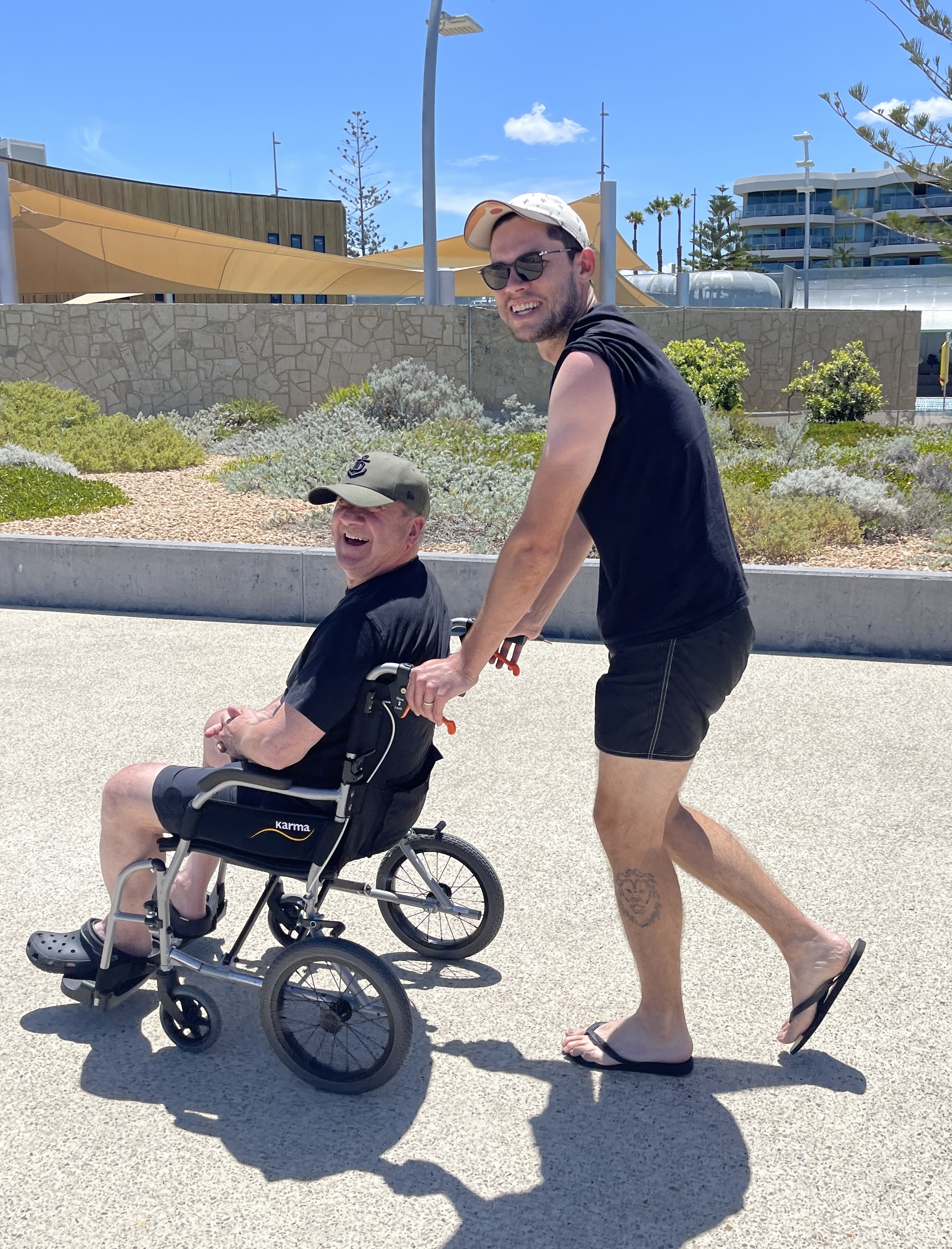 Sofia's dad and brother